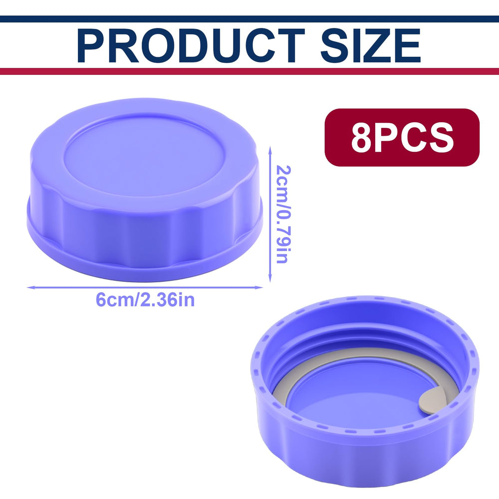 NICECRAFT leak-proof bottle cap with silicone seal prevents spills during travel.