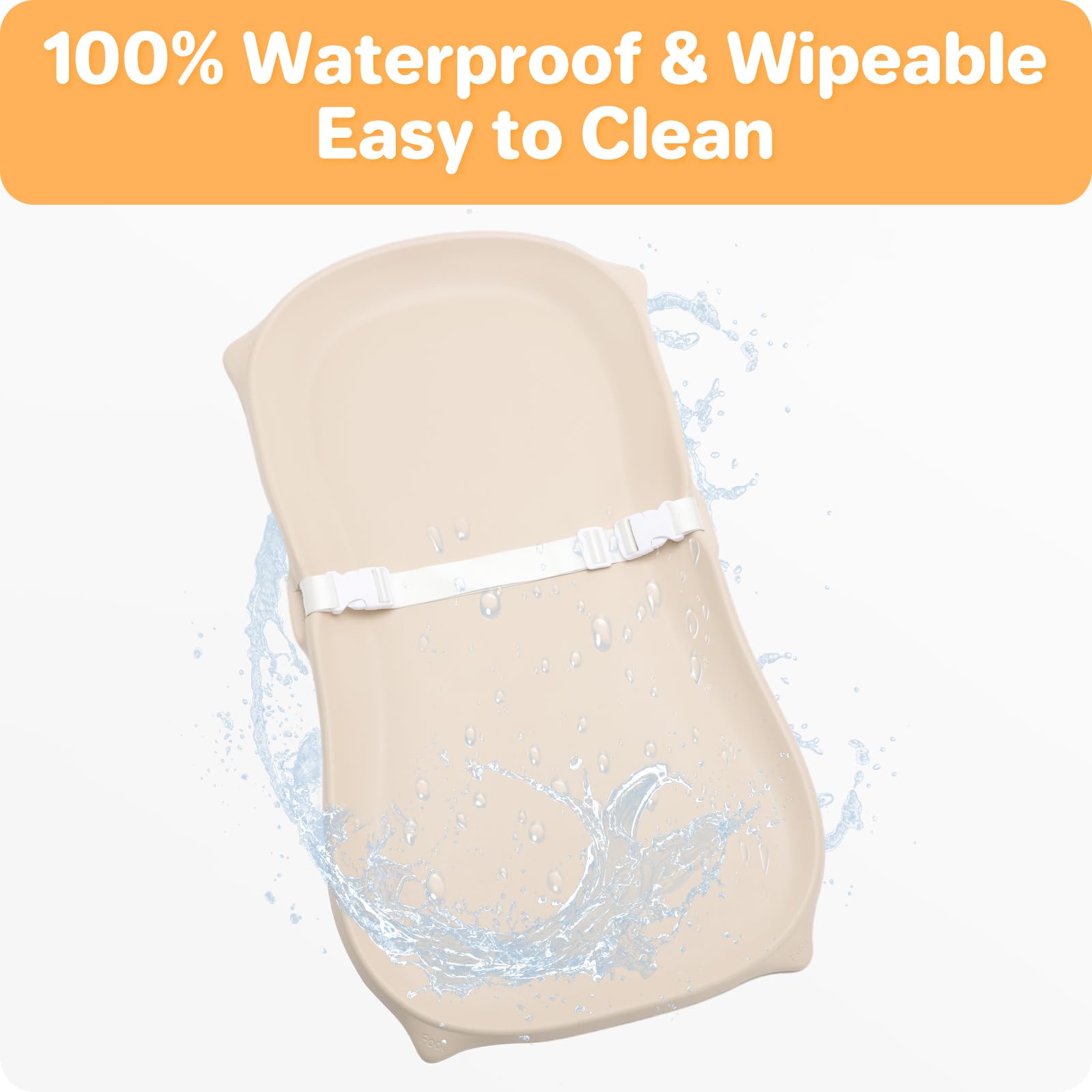 NICEMER adjustable safety belt secures your little one without restricting comfort.