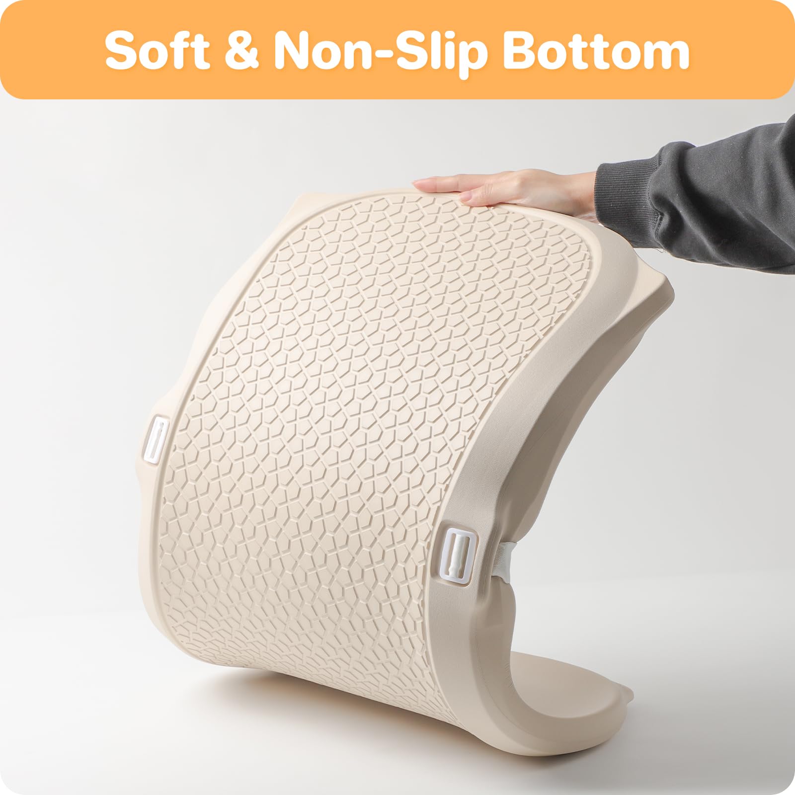 NICEMER wipeable surface supports quick cleanup between diaper changes.