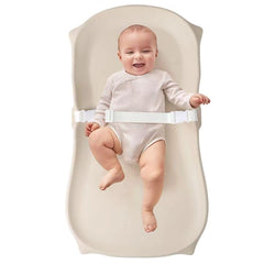 NICEMER baby changing pad waterproof surface simplifies cleanup after diaper changes.