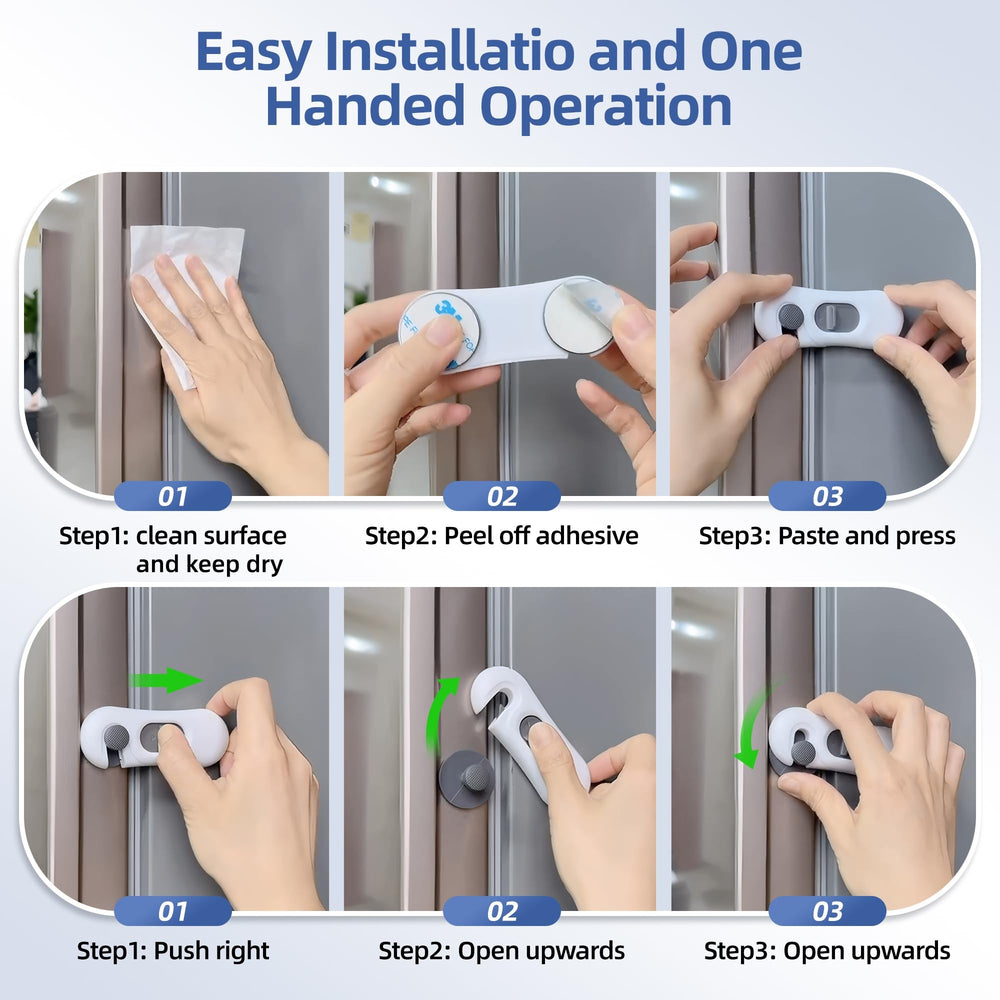 NiceTCU fridge lock removal with hair dryer for repositioning