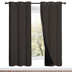 NICETOWN blackout curtains pair in package with 84-inch width for improved light control