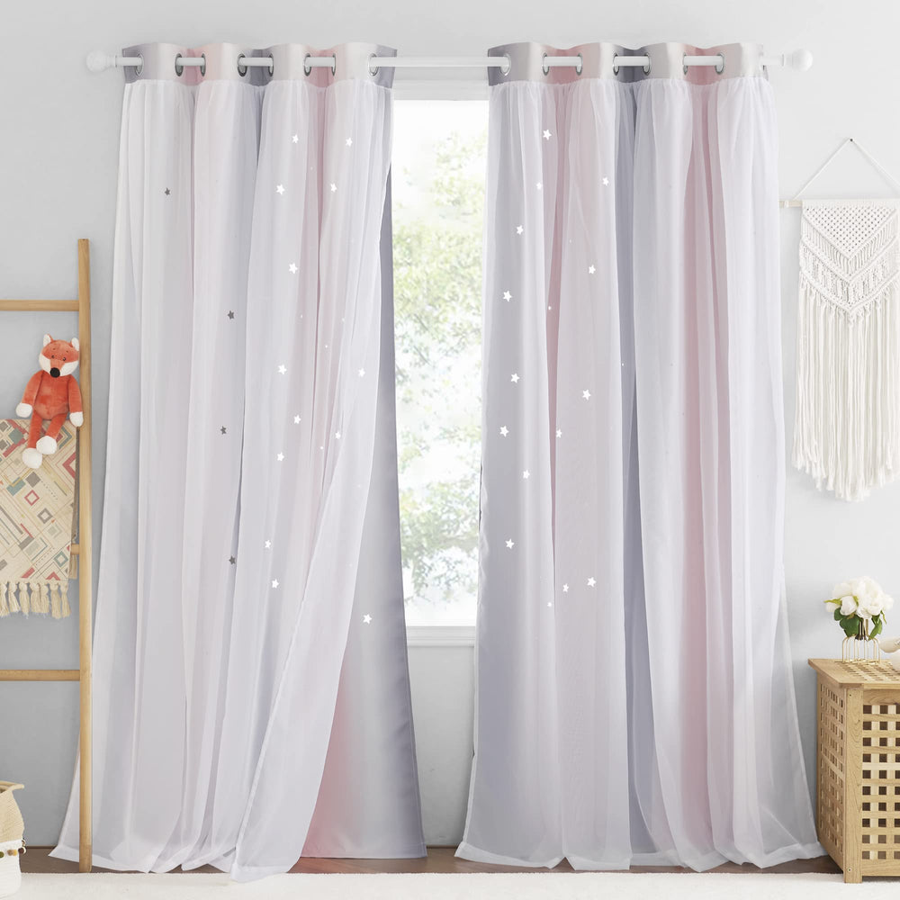 NICETOWN insulated privacy curtains suitable for nursery and kids room