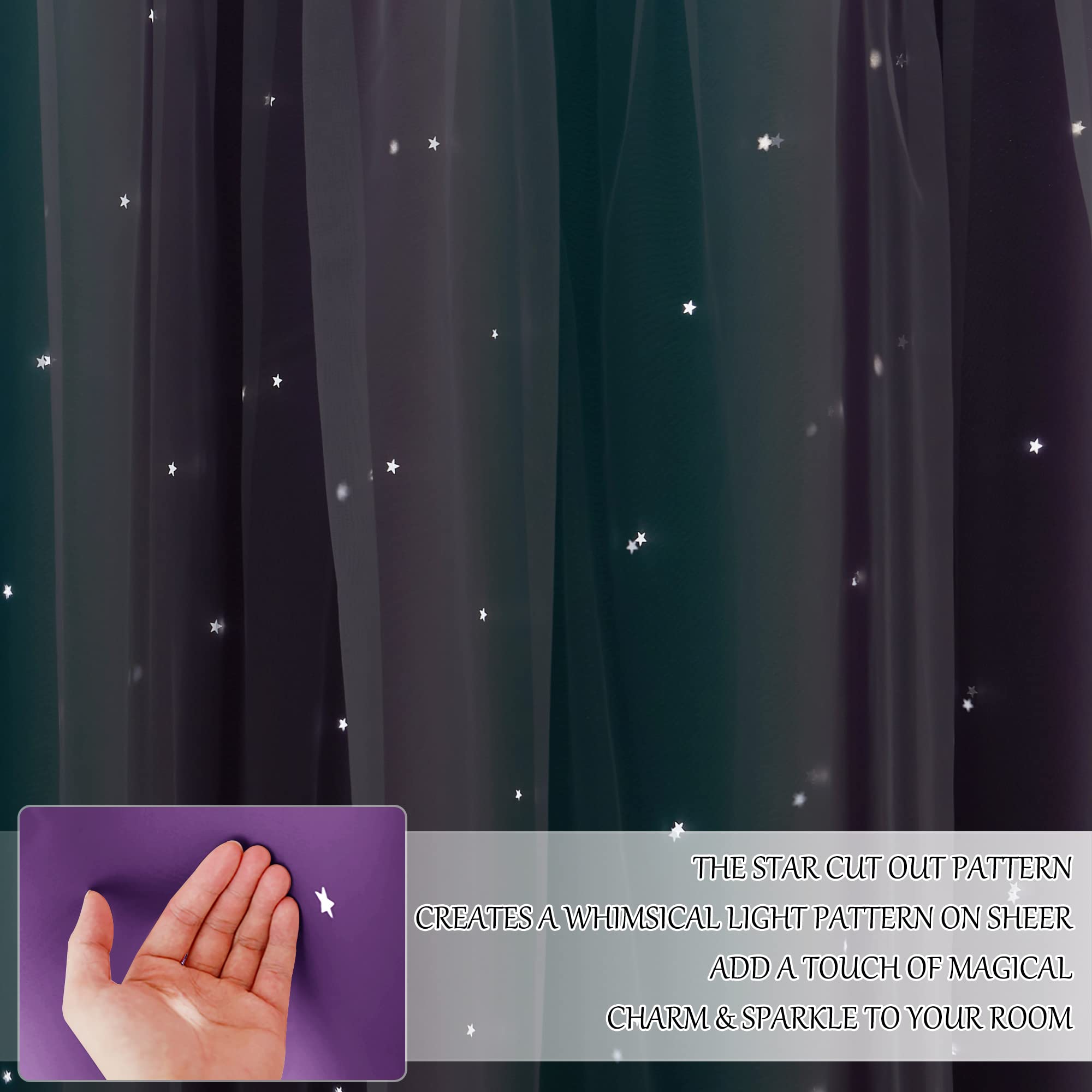 NICETOWN kids nursery fabric-safe curtains offer chemical-free peace of mind.