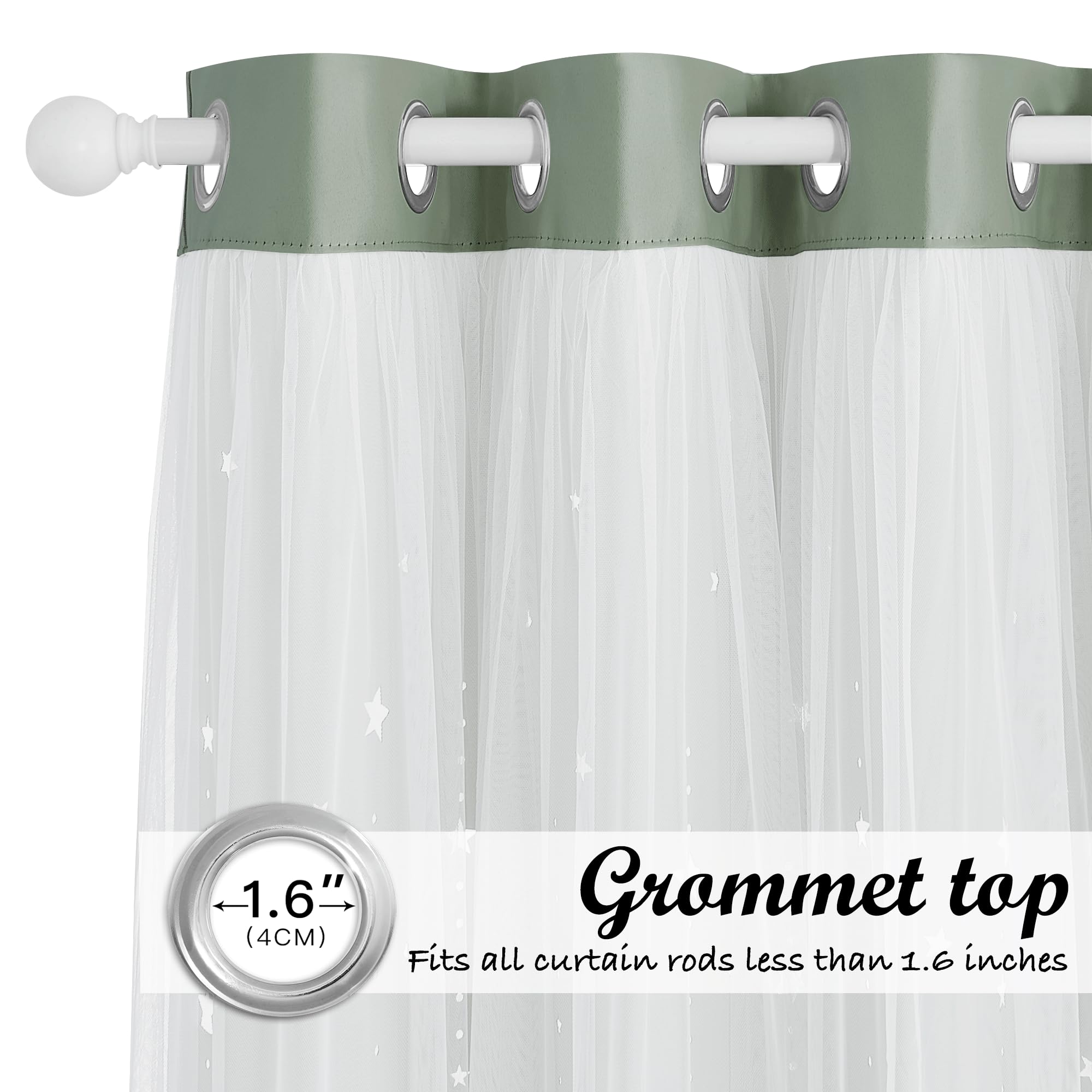 NICETOWN machine-washable curtains offer simple care and maintenance