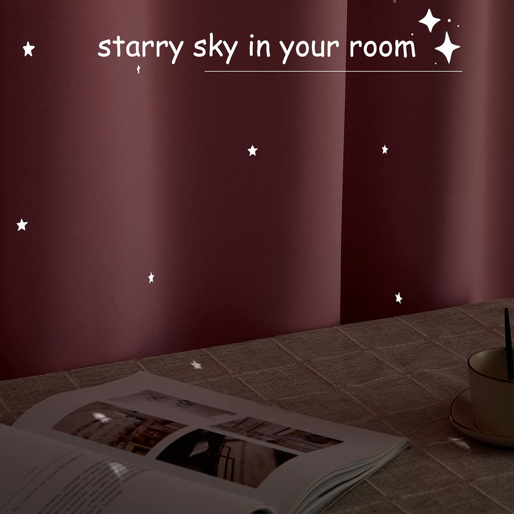 NICETOWN space-themed curtains spark imaginative play and a cozy room