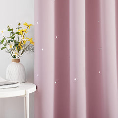 NICETOWN twinkle stars window view highlights magical glow and cozy ambiance
