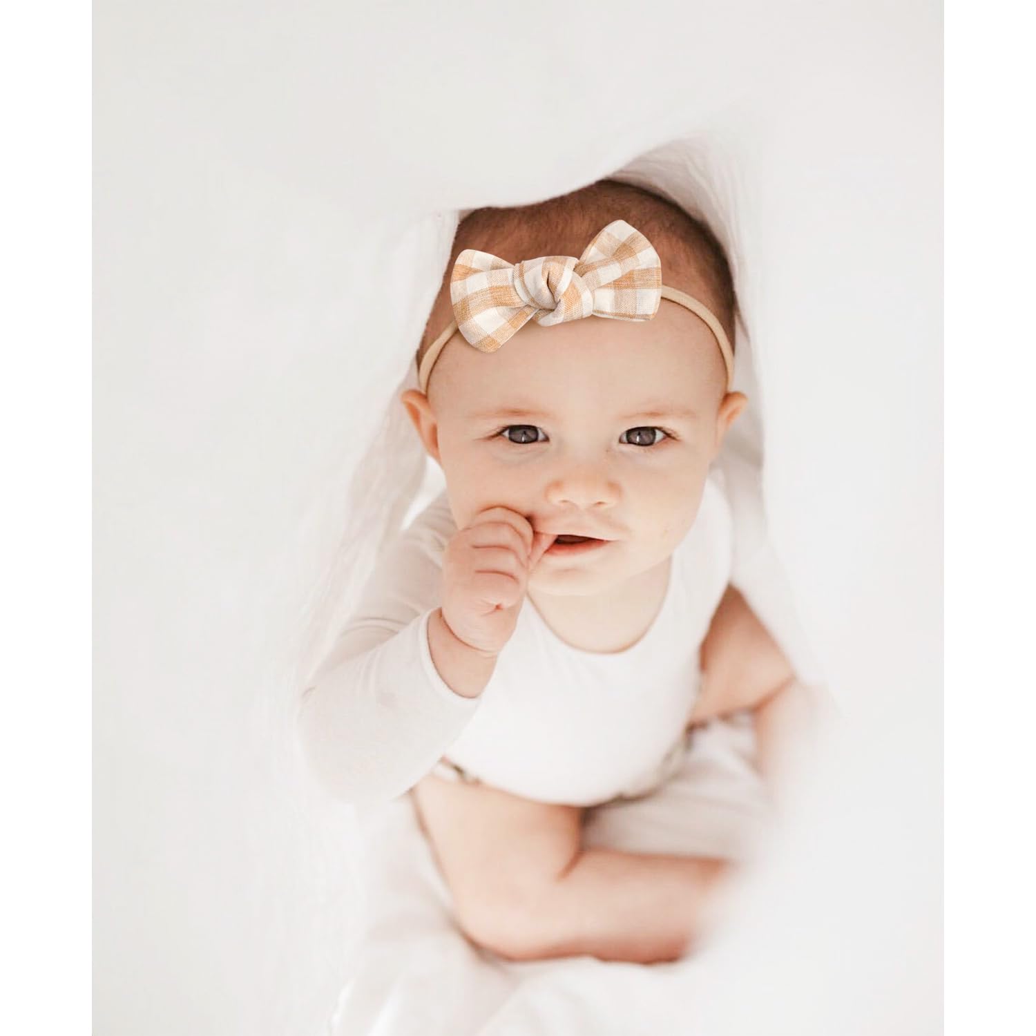 Niceye 18 styles baby bows collection closeup offers versatile outfits for everyday photos