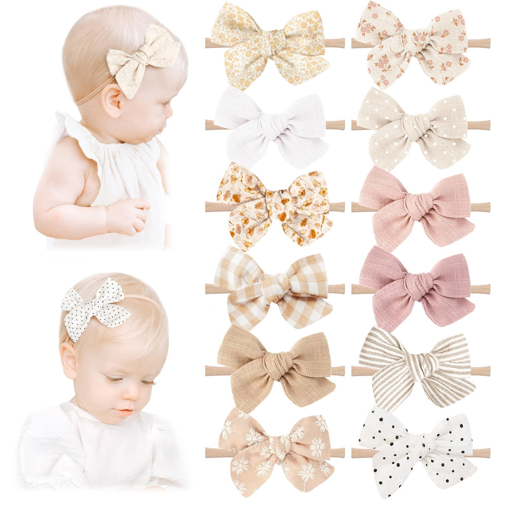 Niceye baby bows embroidery pattern adds charming detail to everyday outfits.