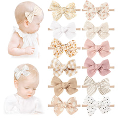 Niceye baby bows embroidery pattern adds charming detail to everyday outfits.