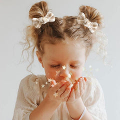 Niceye baby hair clips floral embroidery pairs image emphasizing decorative yet practical accessories.