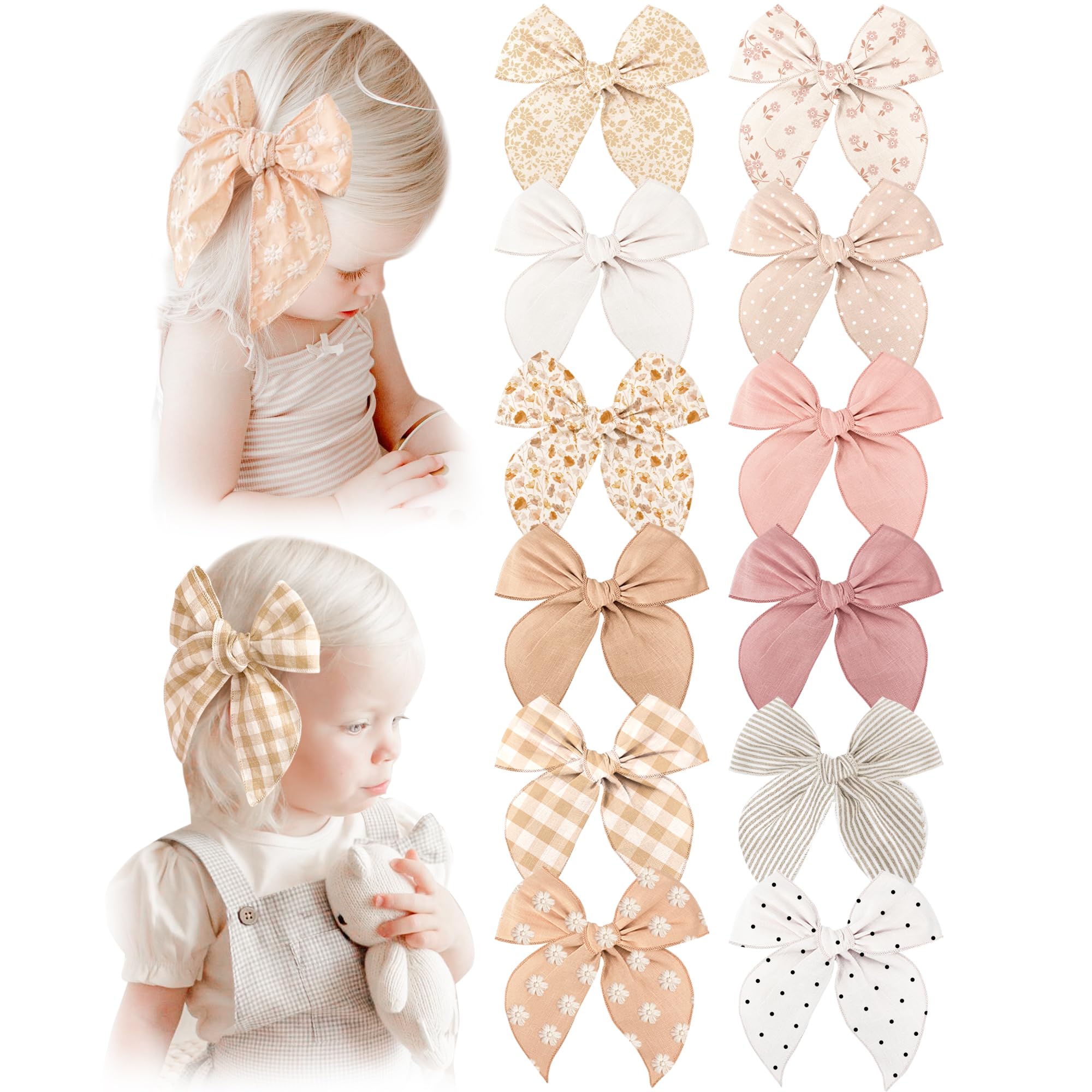 Niceye Fable girls bows front view for versatile everyday outfits and easy styling