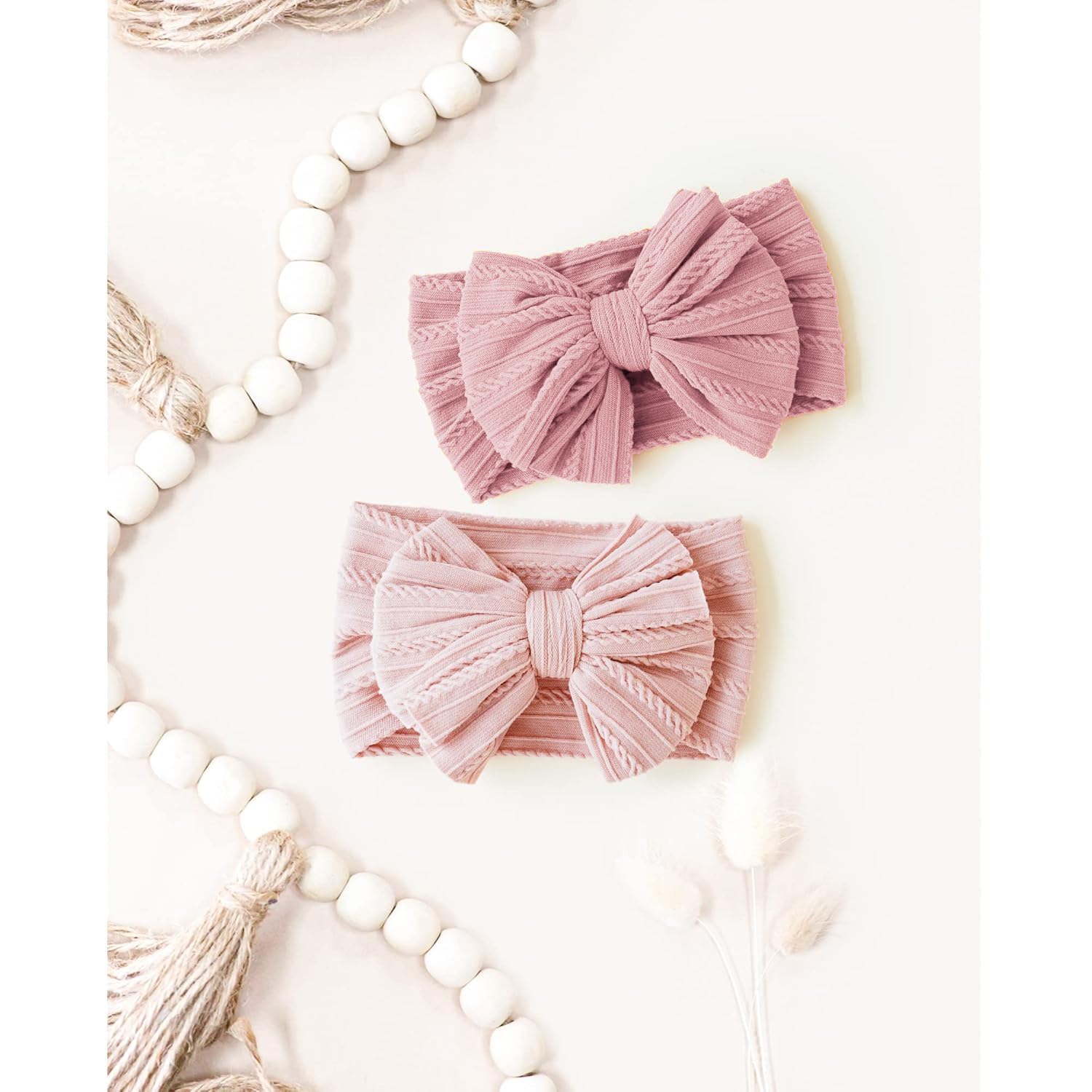 Niceye headbands caramel color add warmth to daily baby outfits