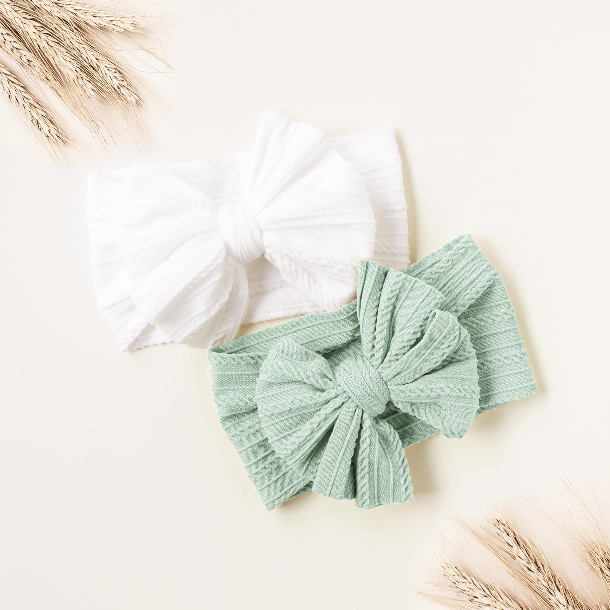 Niceye headbands showcasing six colors help match outfits for daily wear and special occasions.