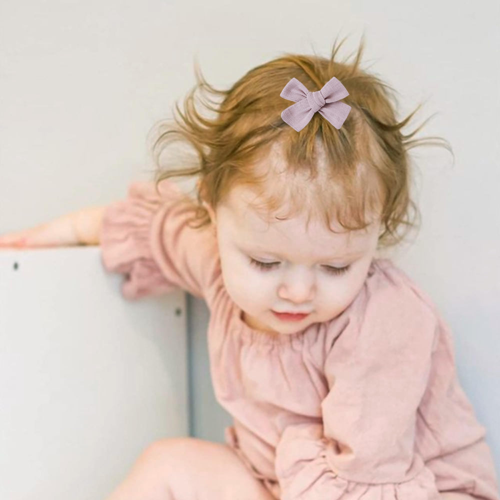 Niceye clips crafted from soft cotton for comfortable wear on delicate hair
