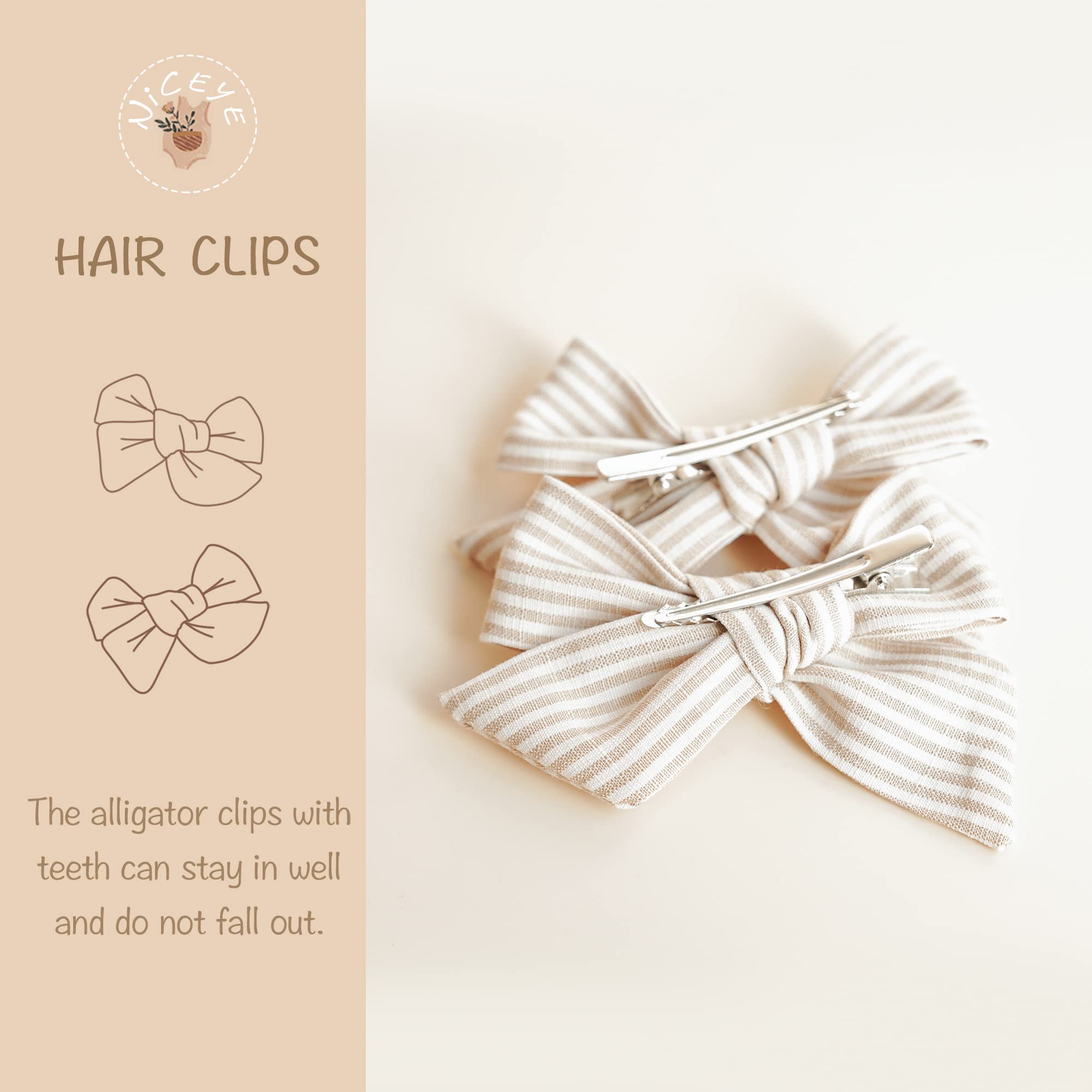 Niceye soft and lightweight bows comfortable for daily use