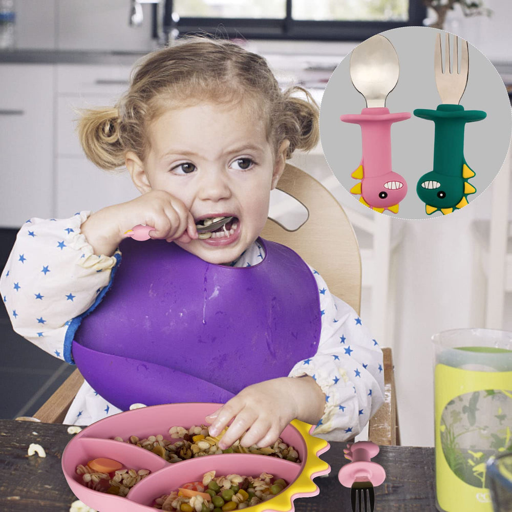 NICINGU packaged toddler utensils box for hygienic storage and gifting appeal