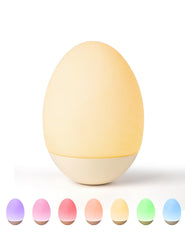 NICKLUC Baby Night Light with egg touch control for easy bedtime setup