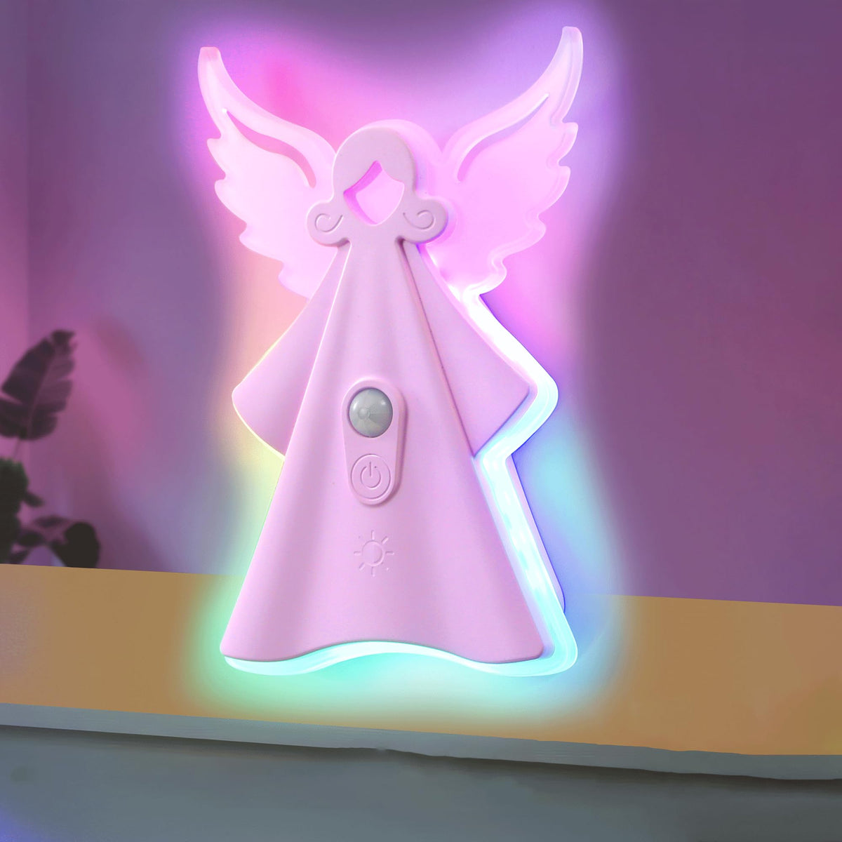 Night Light for Kids remote control provides convenient nighttime lighting in bedrooms.