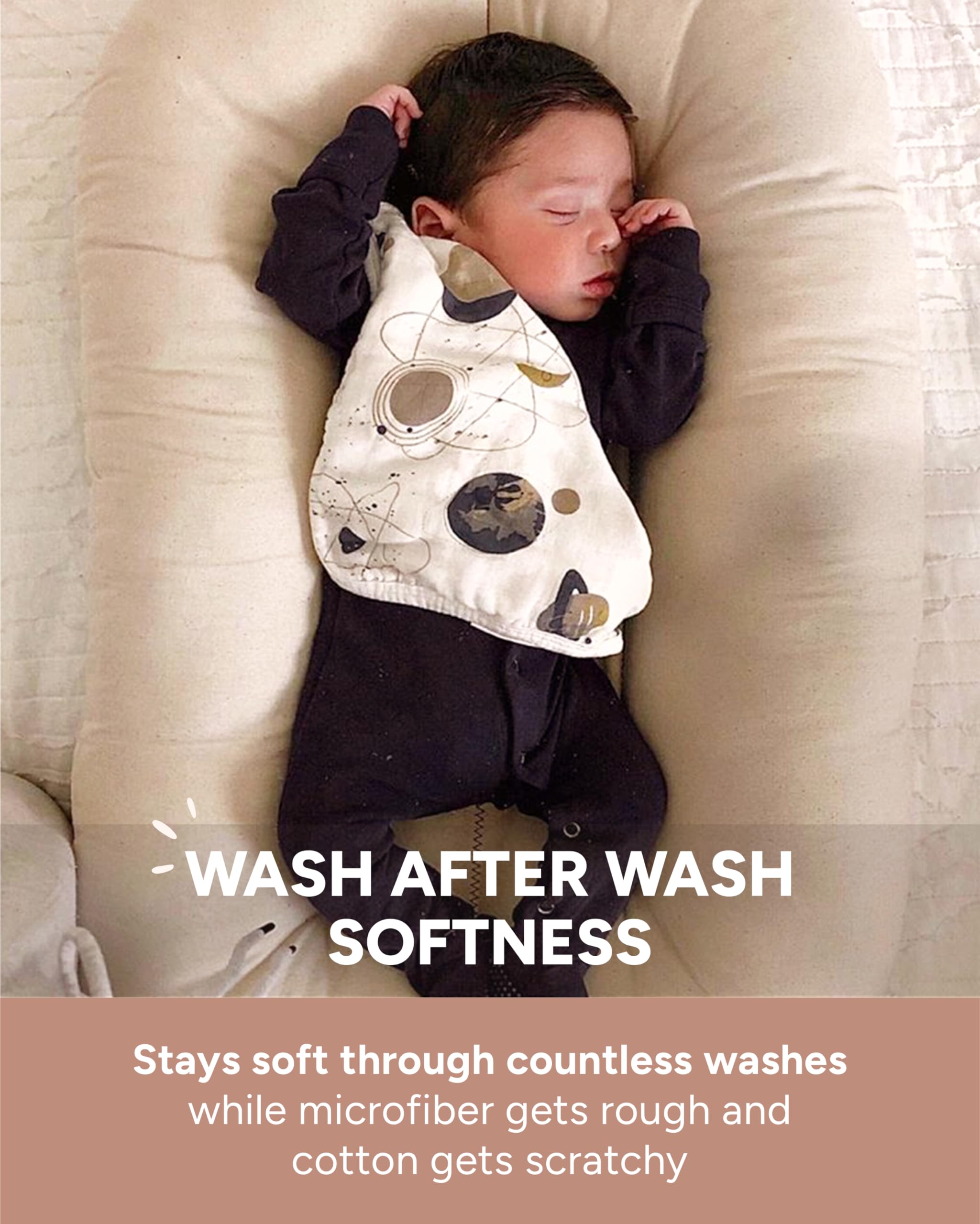Nightingale hypoallergenic washcloth emphasizes chemical-free materials for sensitive skin