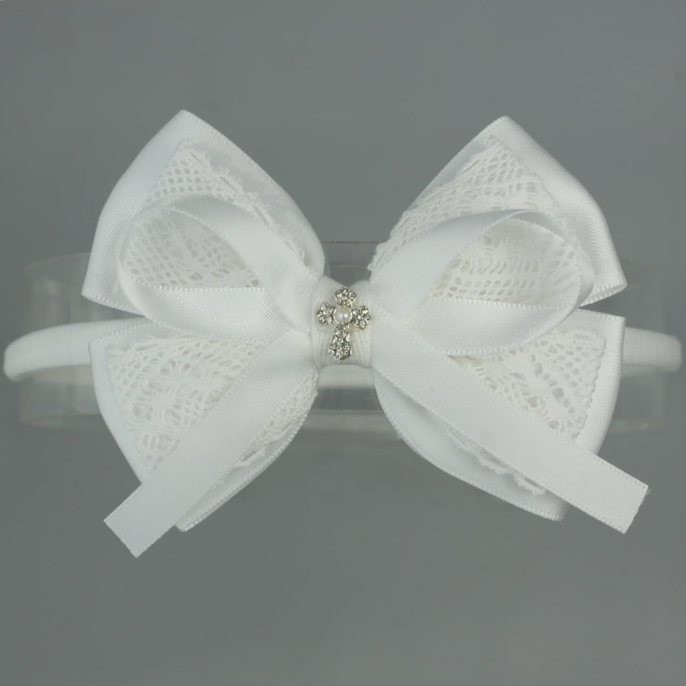 Nihao Baby handmade headband with soft elastic band for gentle wear
