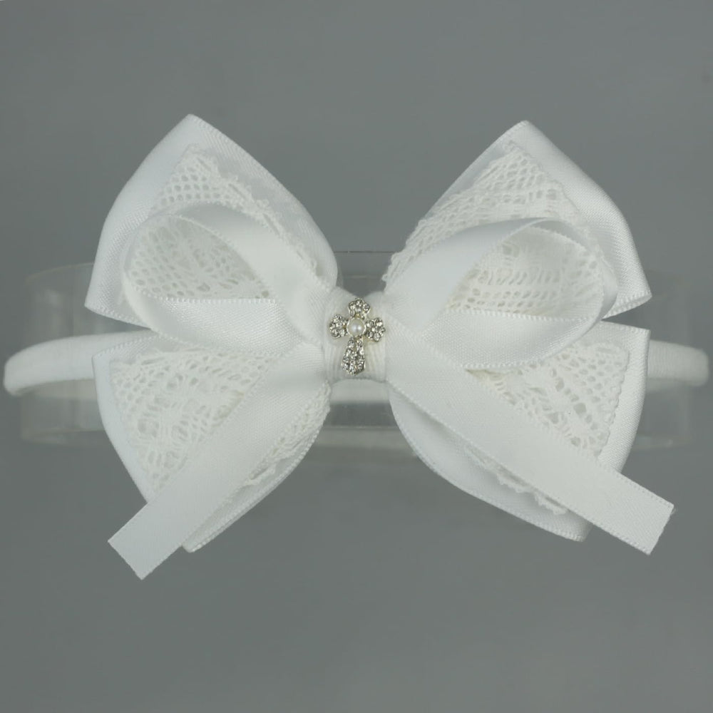 Nihao Baby handmade headband with soft elastic band for gentle wear