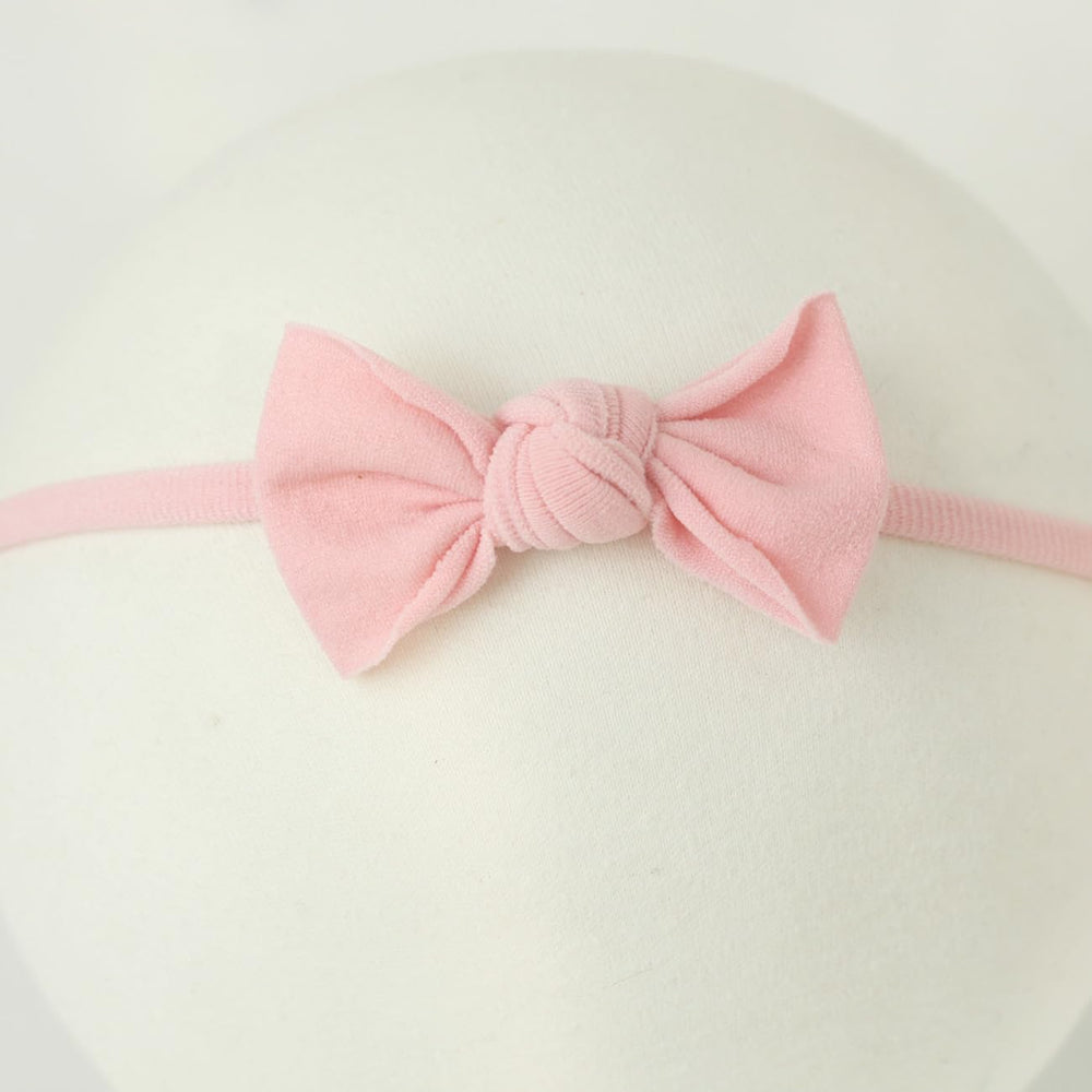 Nihao Baby newborn bows white pink combination enhances baby girl ensembles