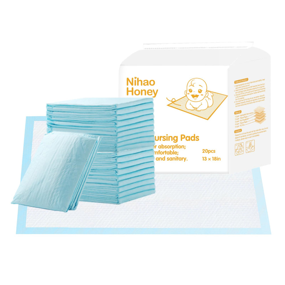 Nihao Honey disposable changing pads pack-20, convenient for on-the-go diaper changes.