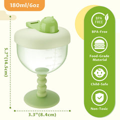 NiHome goblet cup measurement marks highlight portioning accuracy