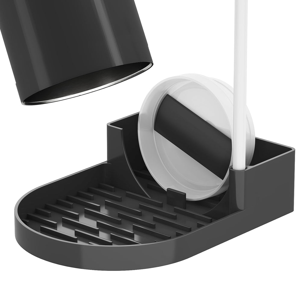 NiHome silicone drying rack with Stanley fit enables fast air-drying.