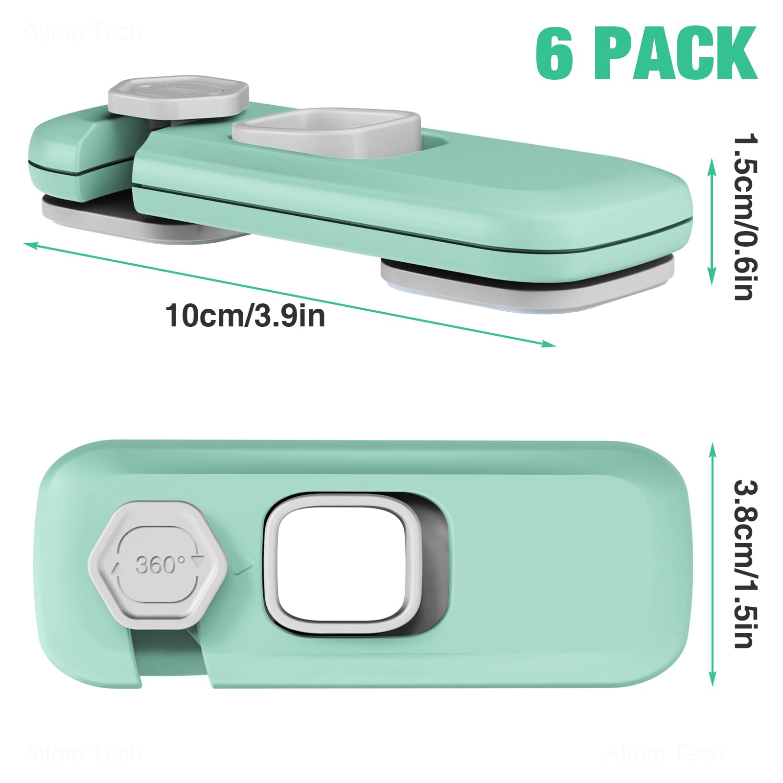 NiHome six-lock set included for convenient home installation