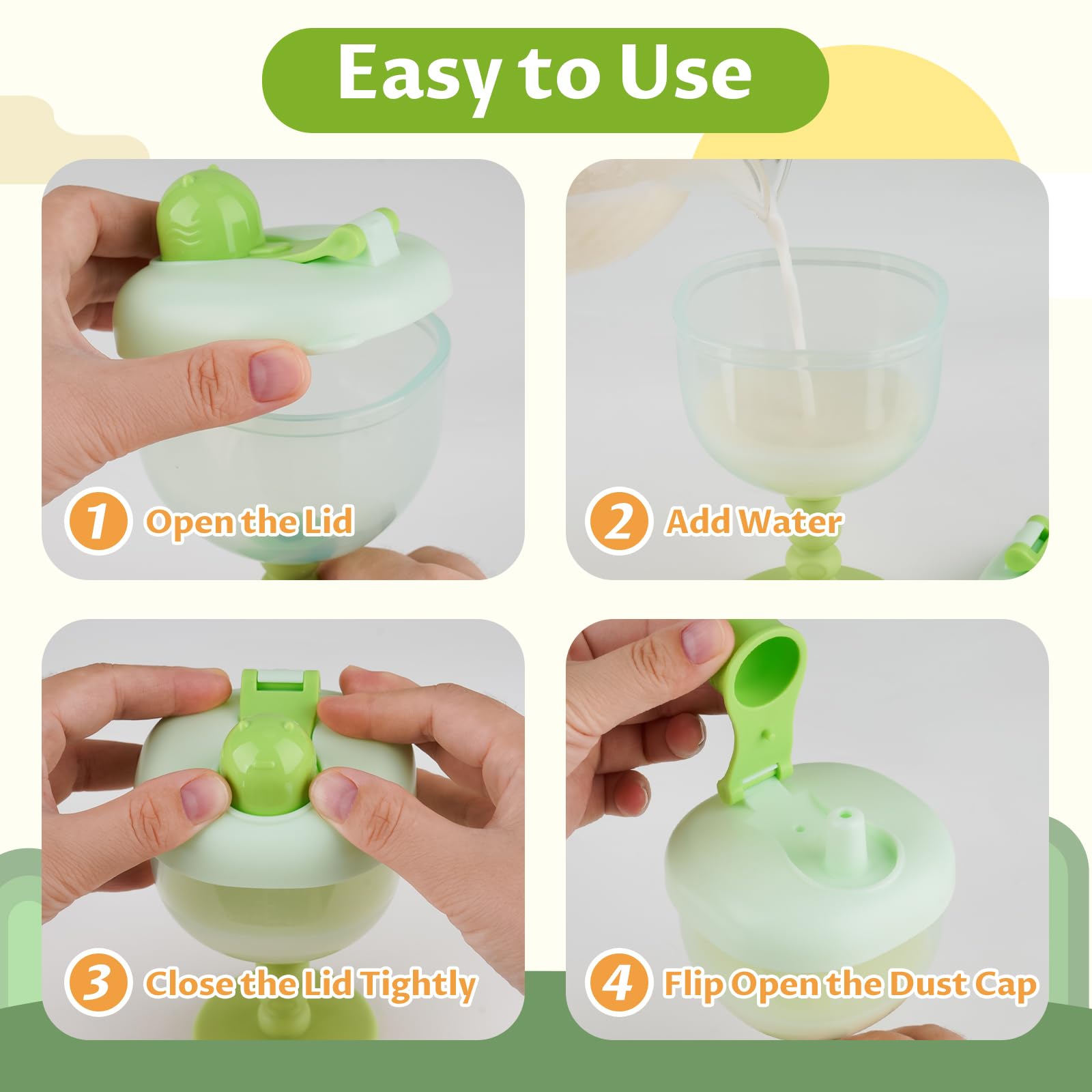NiHome travel-friendly toddler cup fits in bags for easy hydration anywhere
