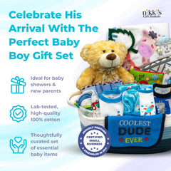 Nikki's Gift Baskets Bundle of Joy diaper changing clutch for on-the-go parents.