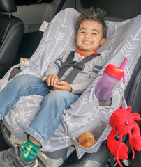 Niko Easy-Wash seat cover with Terry and Jersey fabrics for kid-friendly comfort.