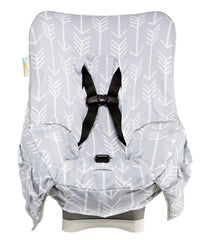Niko Easy-Wash seat cover with universal harness openings for versatile car-seat compatibility.