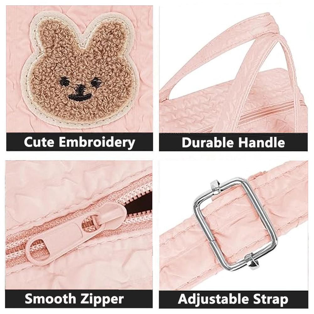 NIKUKY diaper bag tote organized storage layout demonstrates multi-pocket design for essentials.
