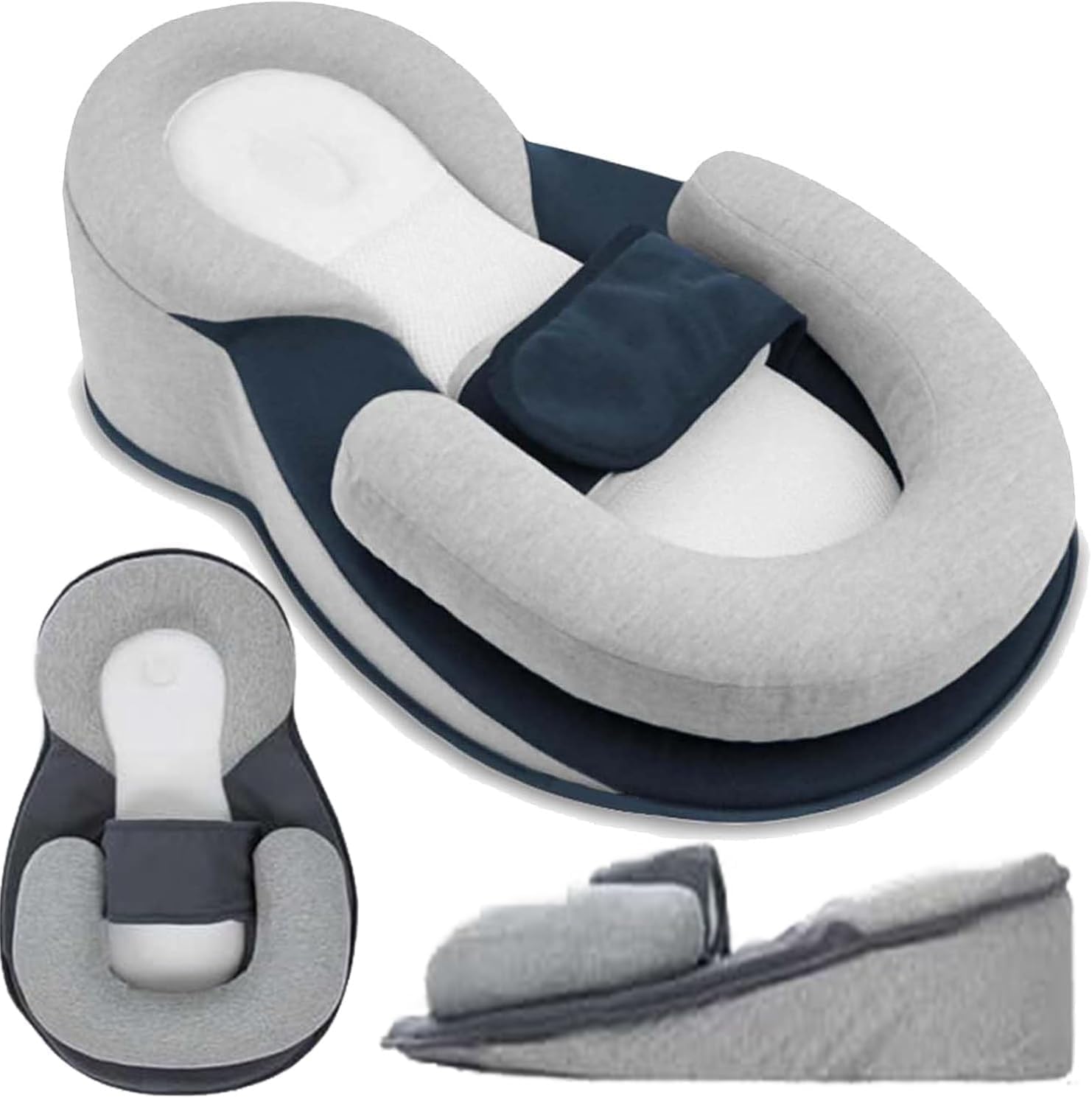 NILUTO baby feeding pillow front view highlights safe, adjustable support for comfortable feeds.