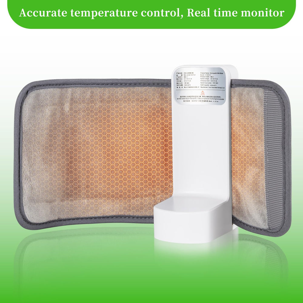Niluto portable bottle warmer on-stroller highlights easy feeding while outside.