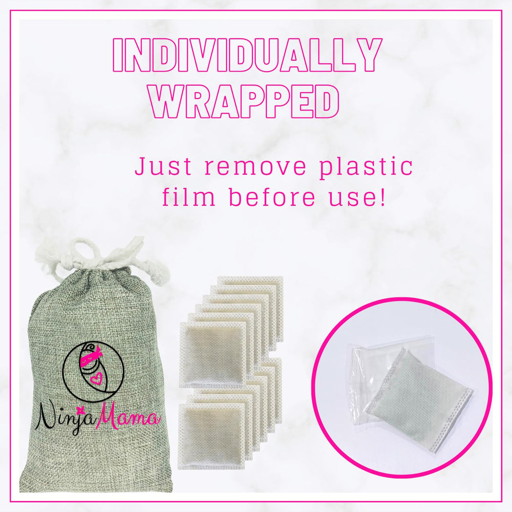Ninja Mama rose sachet in filter pocket reduces diaper pail odors