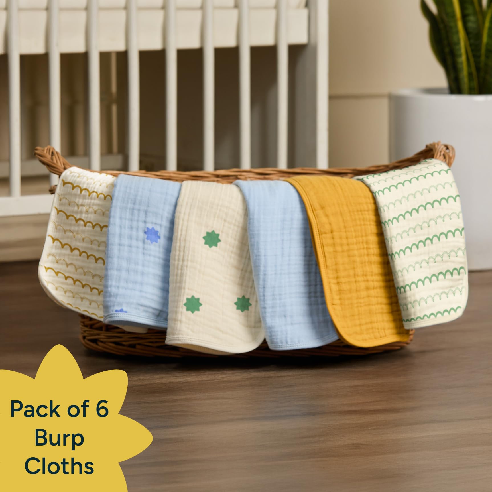 NINTARABABY GOTS-certified organic cotton ensures safe, chemical-free materials