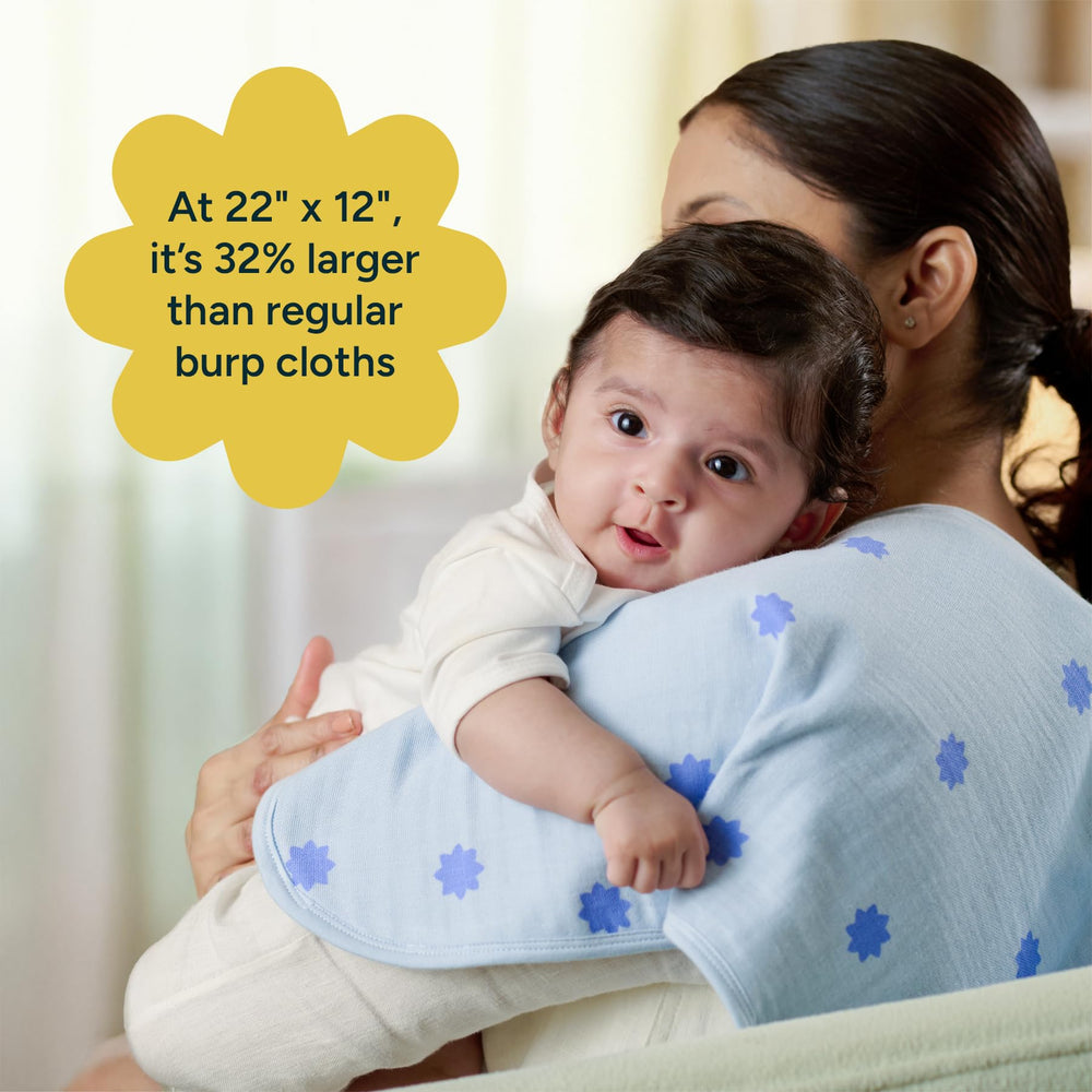 NINTARABABY seep-proof middle layer helps protect clothing from spills