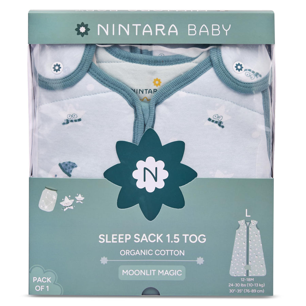 NINTARABABY sleep sack safe and toxin-free, meeting safety guidelines.