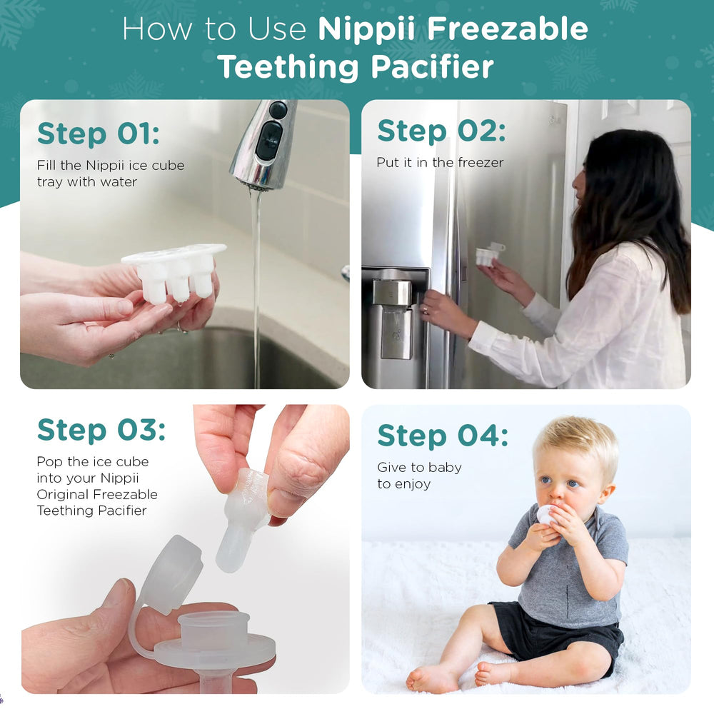 Nippii USA-made ice cube tray signals trusted quality.