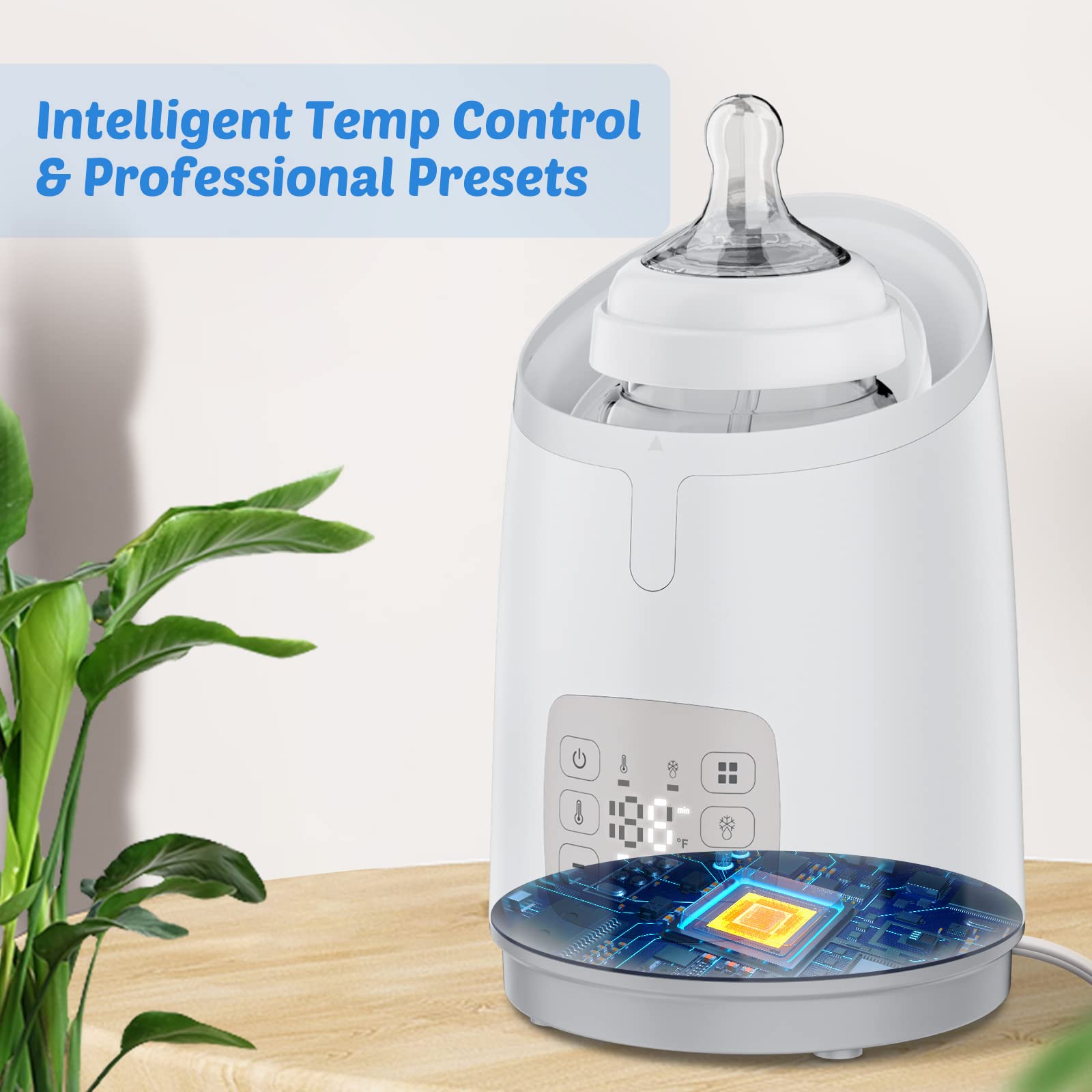 NIRGU baby food jar heating demonstrates versatile heating for jars and pouches