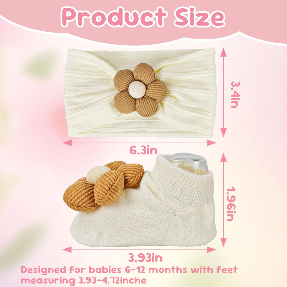 Nirvany non-slip socks offer safe crawling with cushioned grips.