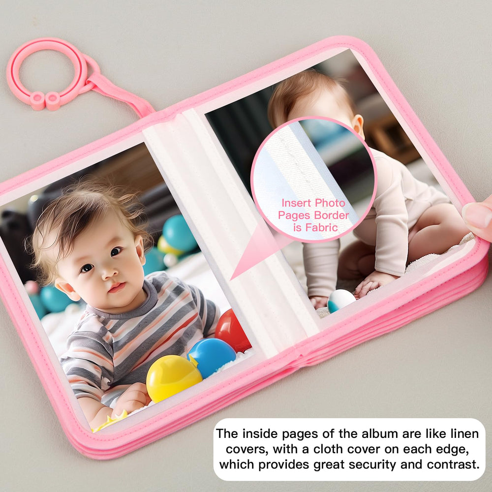 Niselity baby photo book gift for baby showers with charming design