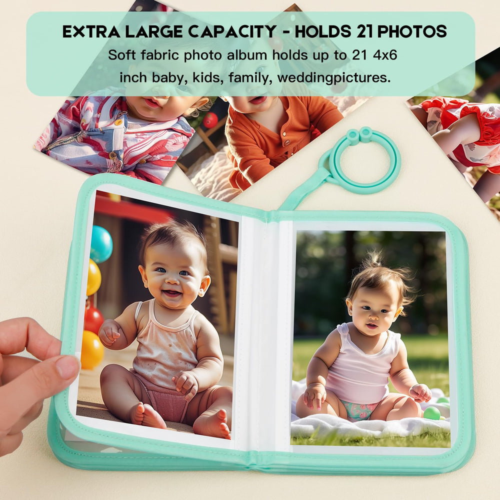 Niselity book organizes 4x6 photos neatly for daily viewing