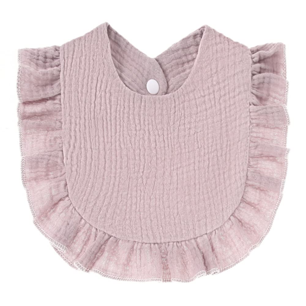 Nishine baby drool bibs quick-drying fabric eases post-meal cleanup