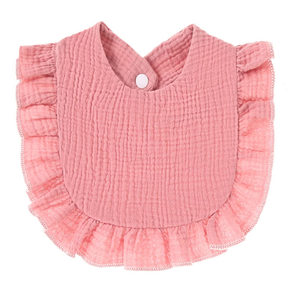 Nishine baby drool bibs soft cotton knit for gentle comfort during feeding