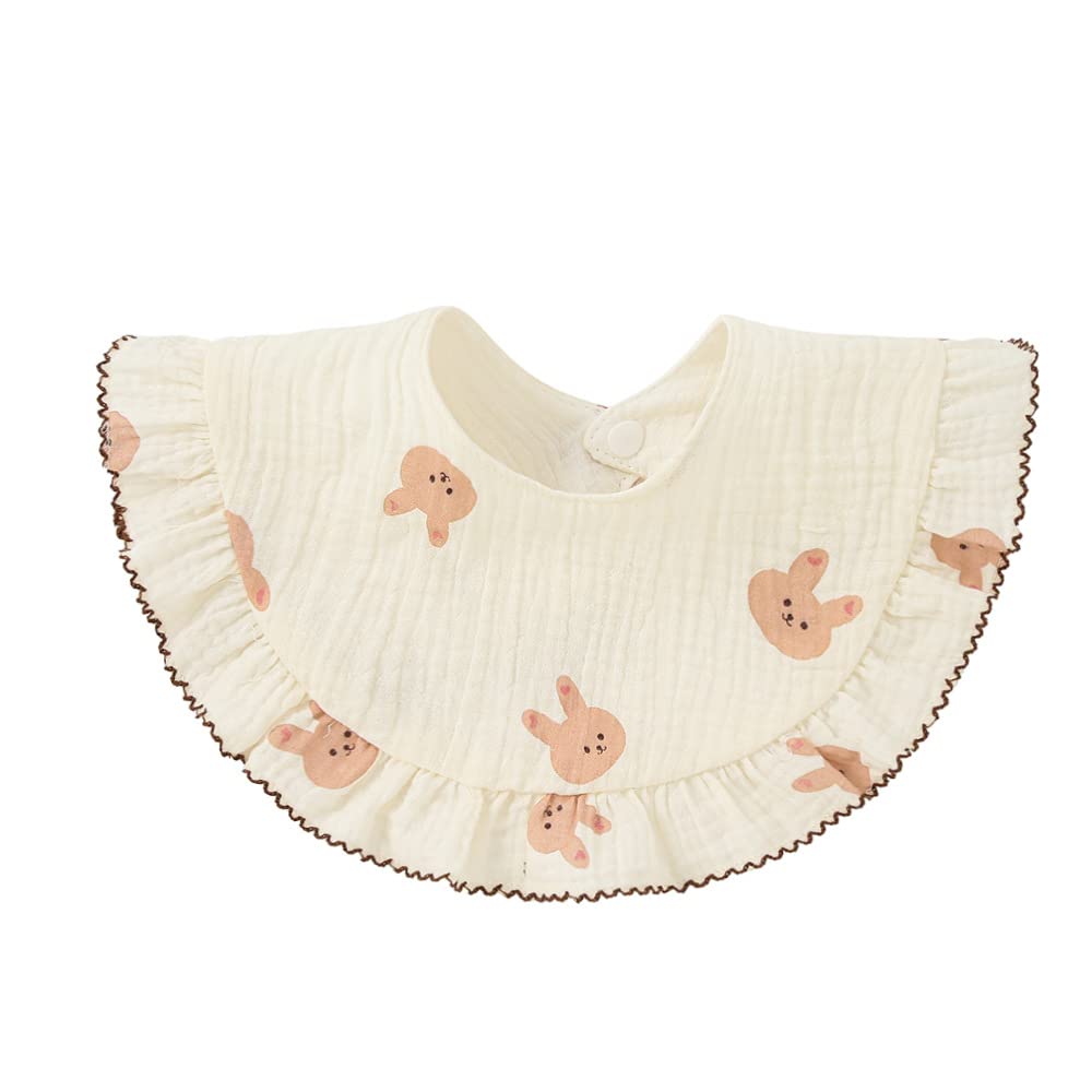 Nishine bibs on infant showing soft cotton against skin
